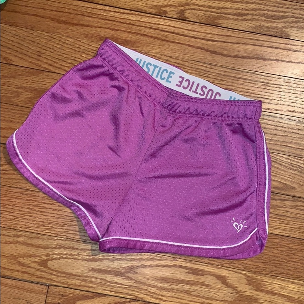 Justice girls Size 8 shorts
